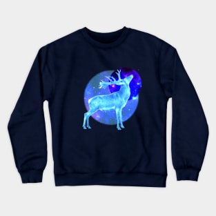 Winter Solstice Stag Crewneck Sweatshirt